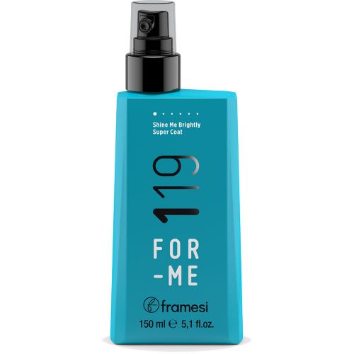 Спрей с эффектом anti-frizz FOR-ME 119 SHINE ME BRIGHTLY SUPER COAT 150 мл купить в Минске. Доставка по Беларуси