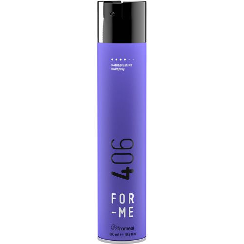 Лак для волос сильной фиксации FOR-ME 406 HOLD&BRUSH ME HAIRSPRAY 500 мл купить в Минске. Доставка по Беларуси