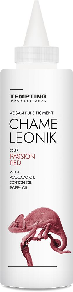 Прямой пигмент для волос / Chameleonik Passion Red Pure Pigment. Красный, 150 мл купить в Минске. Доставка по Беларуси