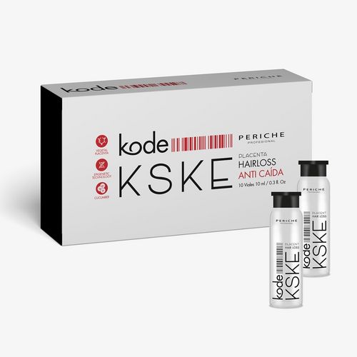 Комплекс плацентарный против выпадения волос "Kode KSKE Placenta", 10ампул х 10 мл купить в Минске. Доставка по Беларуси