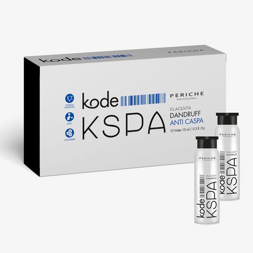 Комплекс плацентарный против перхоти "KODE KSPA Placenta", 10ампул х 10 мл купить в Минске. Доставка по Беларуси