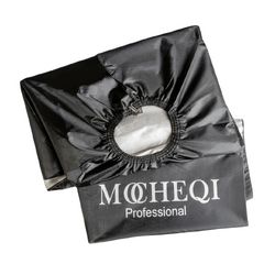 Пеньюар черный без рукавов MOCHEQI