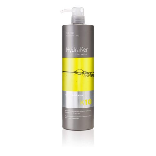 Многофункциональная кератиновая маска для волос несмываемая / HydraKer K10 keratin total mask 1000 ml купить в Минске. Доставка по Беларуси
